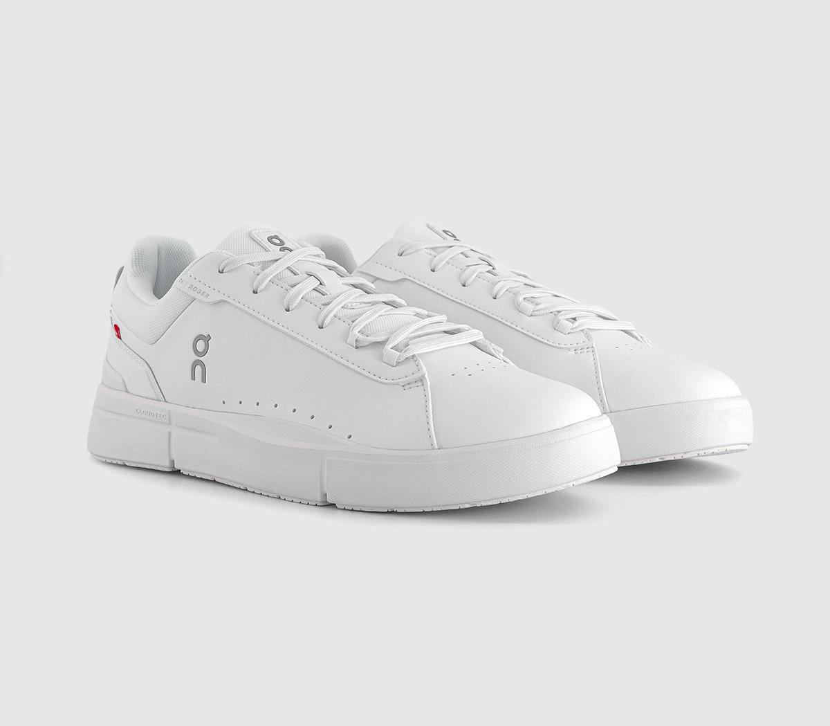 ONThe Roger Advantage TrainersWhite White White F