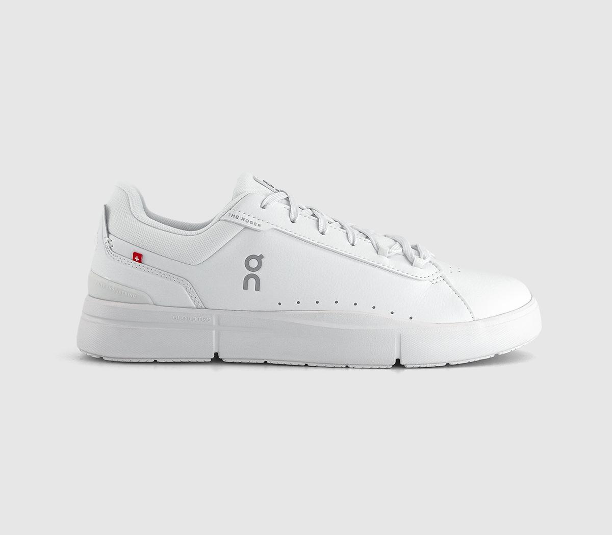 ONThe Roger Advantage TrainersWhite White White F