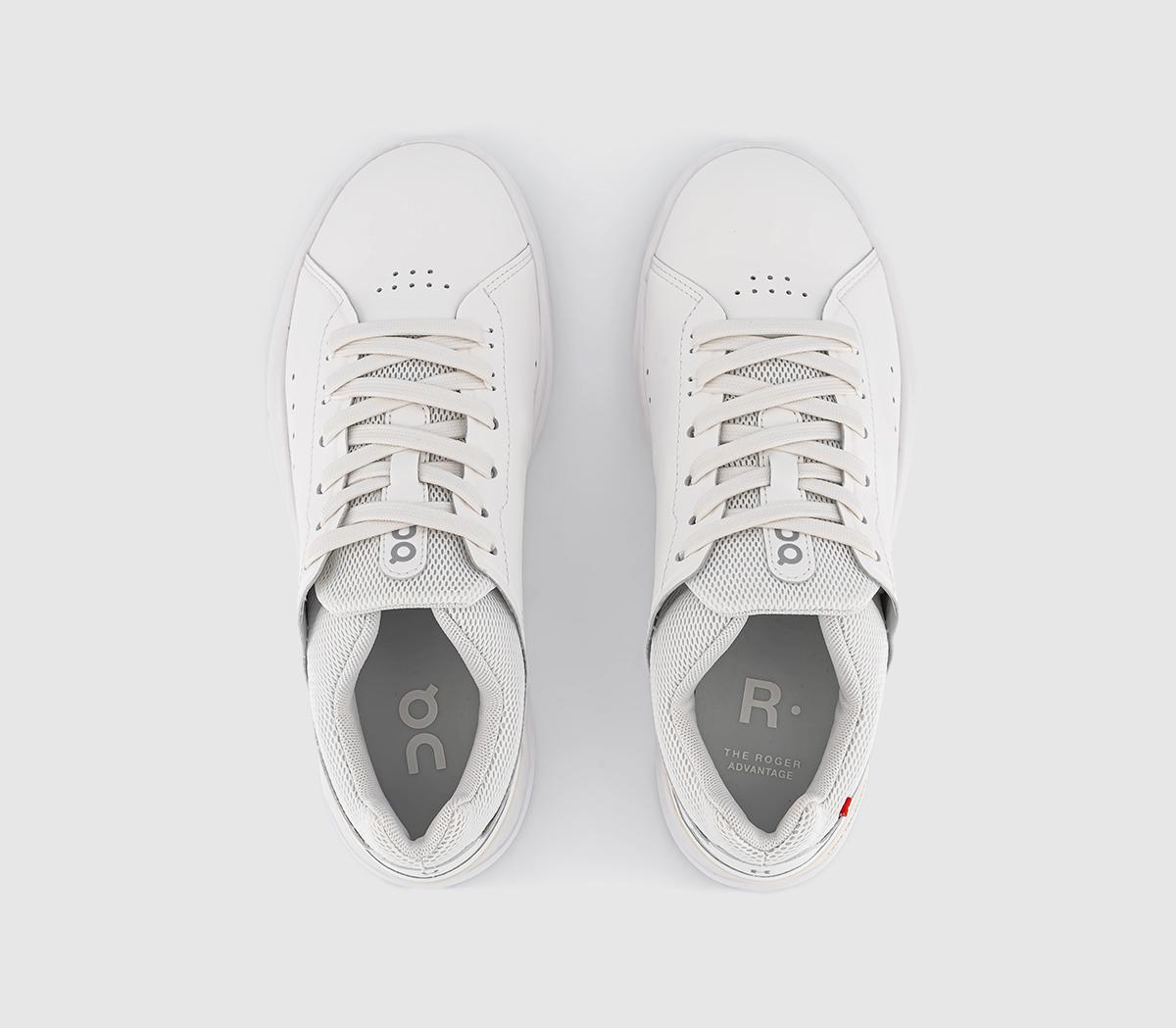 On Running The Roger Advantage Trainers All White F - Women's Trainers
