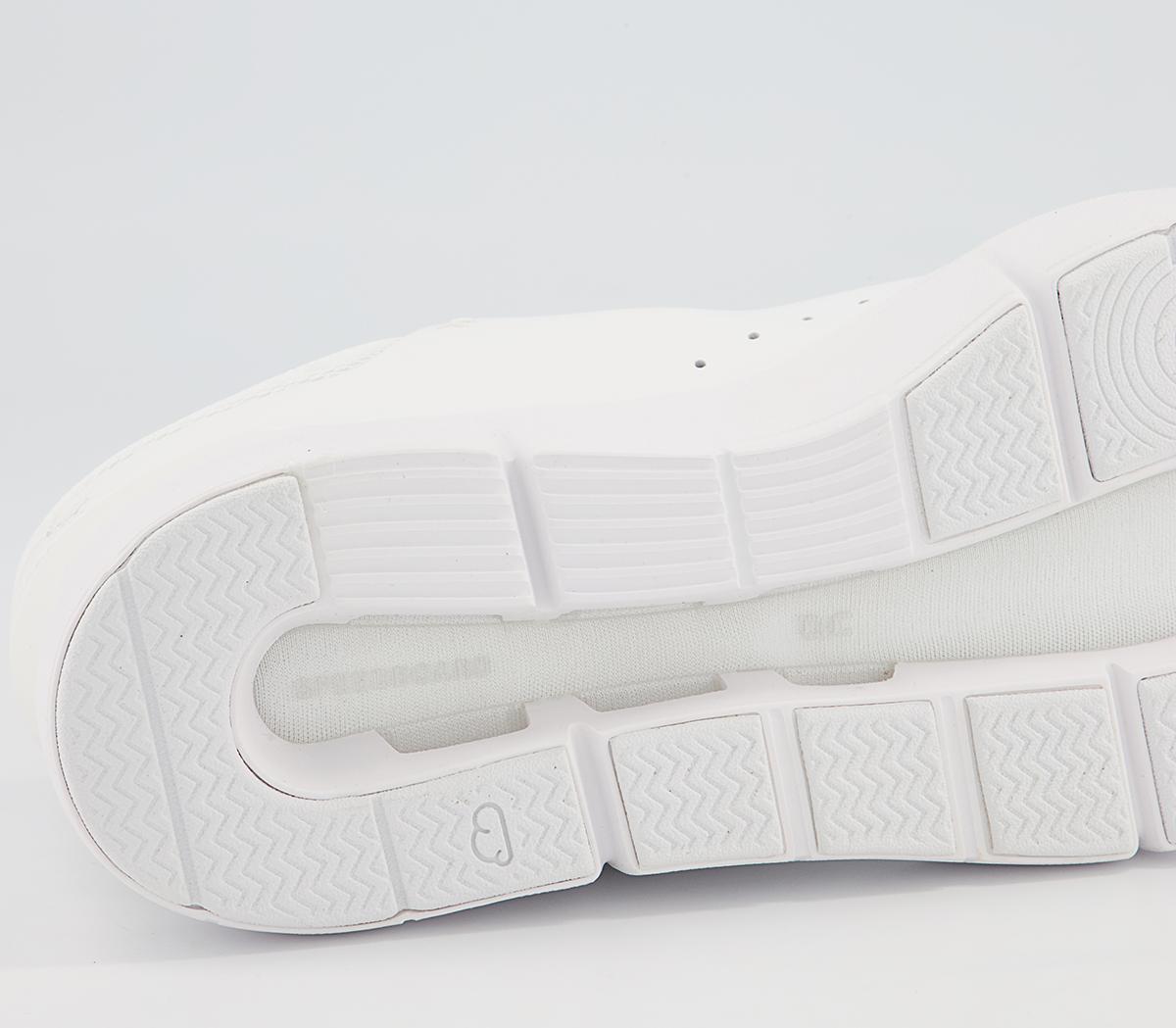 On Running The Roger Advantage Trainers On Running The Roger Advantage Trainers All White F