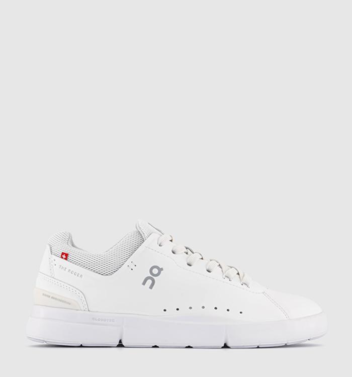 On Running The Roger Advantage Trainers All White F