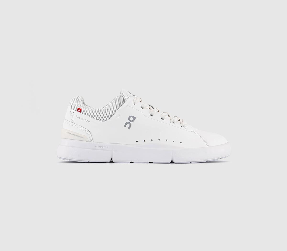 The Roger Advantage Trainers All White F