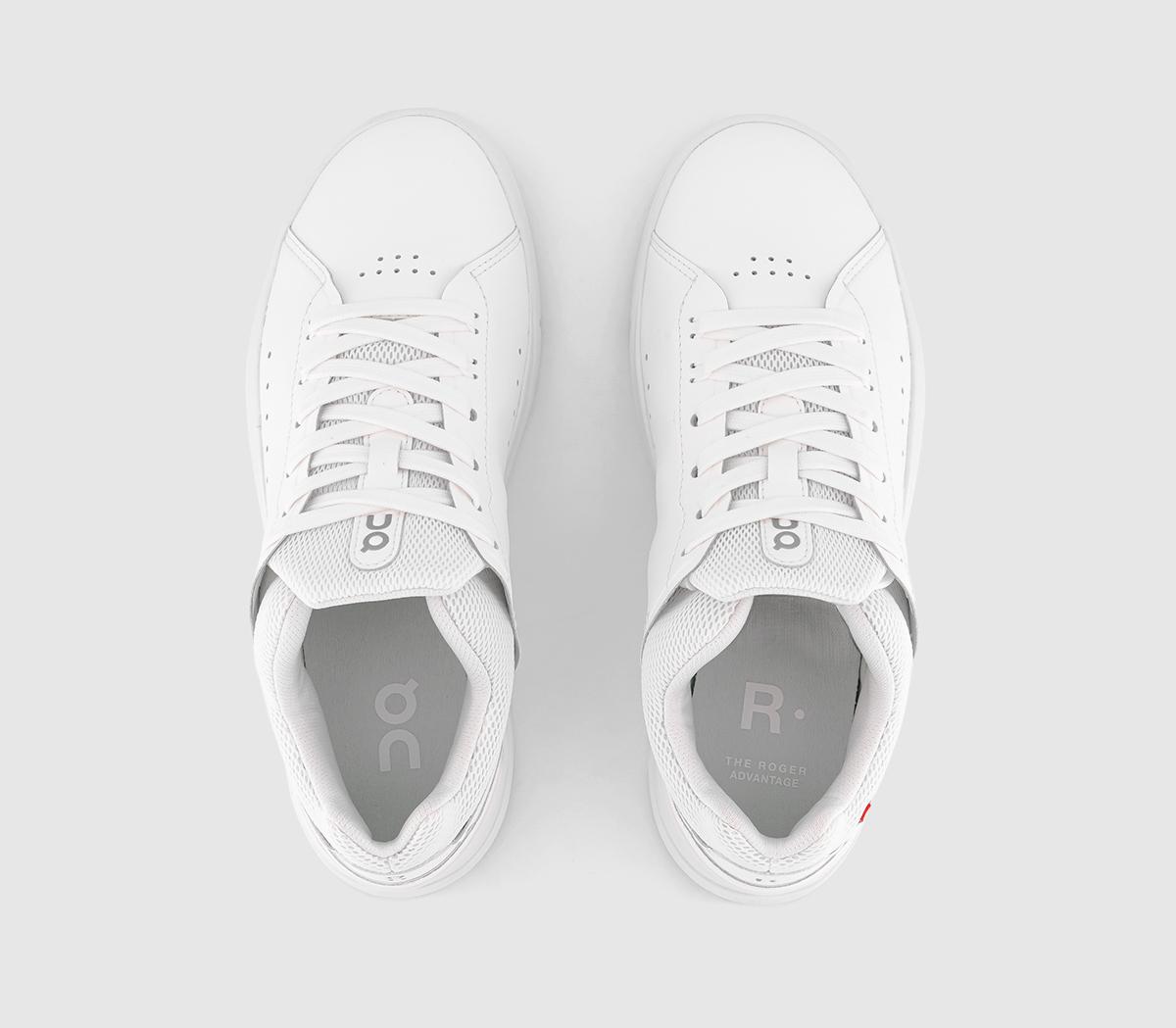 ONThe Roger Advantage Trainers ONThe Roger Advantage TrainersUndyed White F
