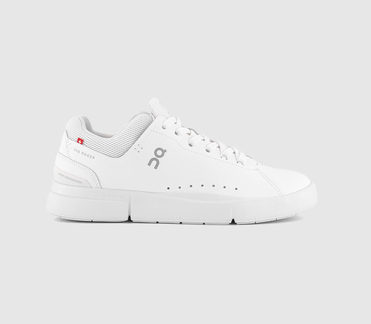 The Roger Advantage Trainers Undyed White F