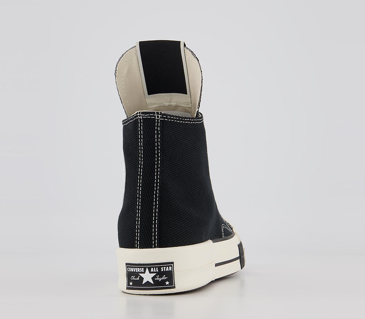 Rick Owens Turbodrk Hi Trainers Rick Owens Turbodrk Hi Trainers Rick Owens X Converse Black