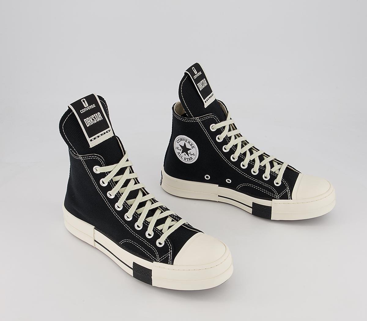 Rick Owens Turbodrk Hi Trainers Rick Owens Turbodrk Hi Trainers Rick Owens X Converse Black