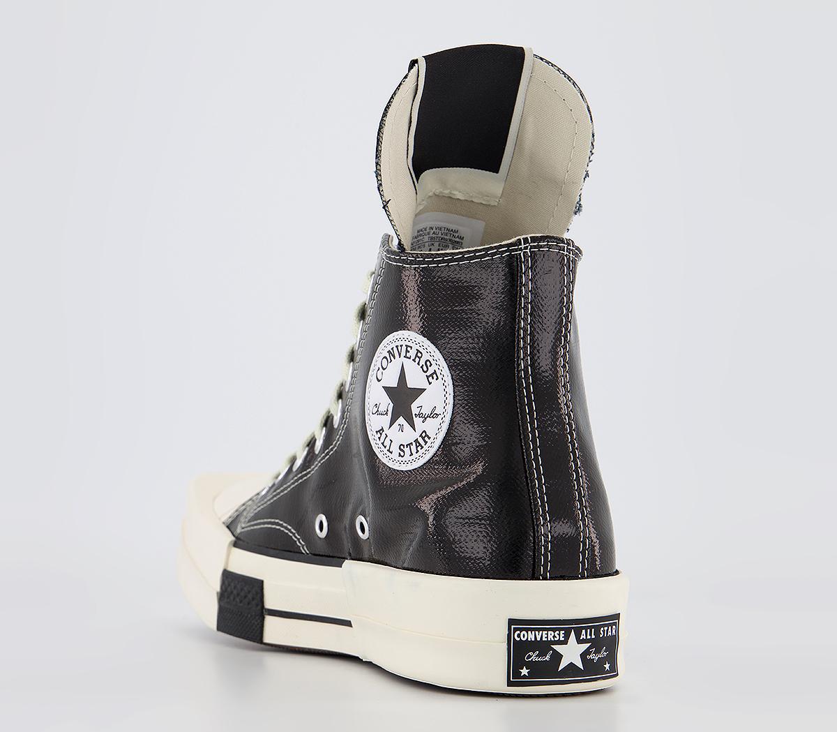 Rick Owens Turbodrk Hi Trainers Rick Owens Turbodrk Hi Trainers Rick Owens X Converse Black White