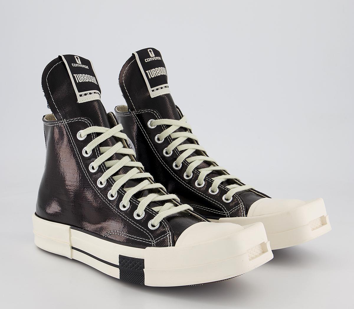 Rick Owens Turbodrk Hi Trainers Rick Owens Turbodrk Hi Trainers Rick Owens X Converse Black White