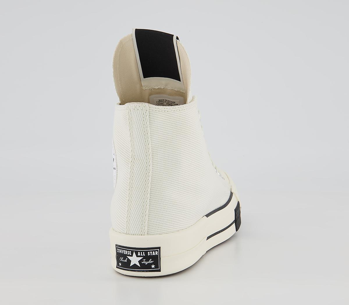 Rick Owens Turbodrk Hi Trainers Rick Owens Turbodrk Hi Trainers Rick Owens X Converse White
