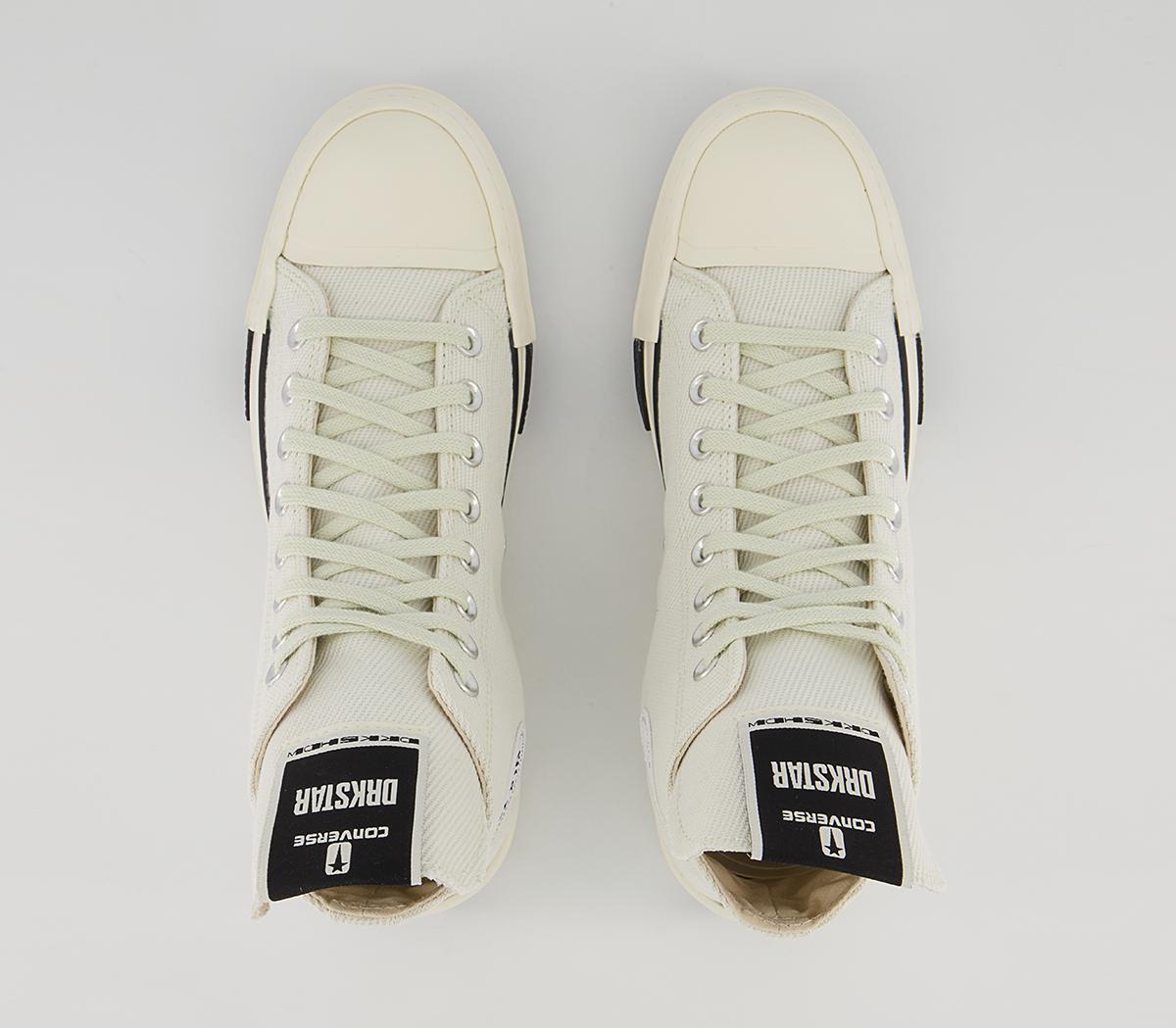 Rick Owens Turbodrk Hi Trainers Rick Owens Turbodrk Hi Trainers Rick Owens X Converse White
