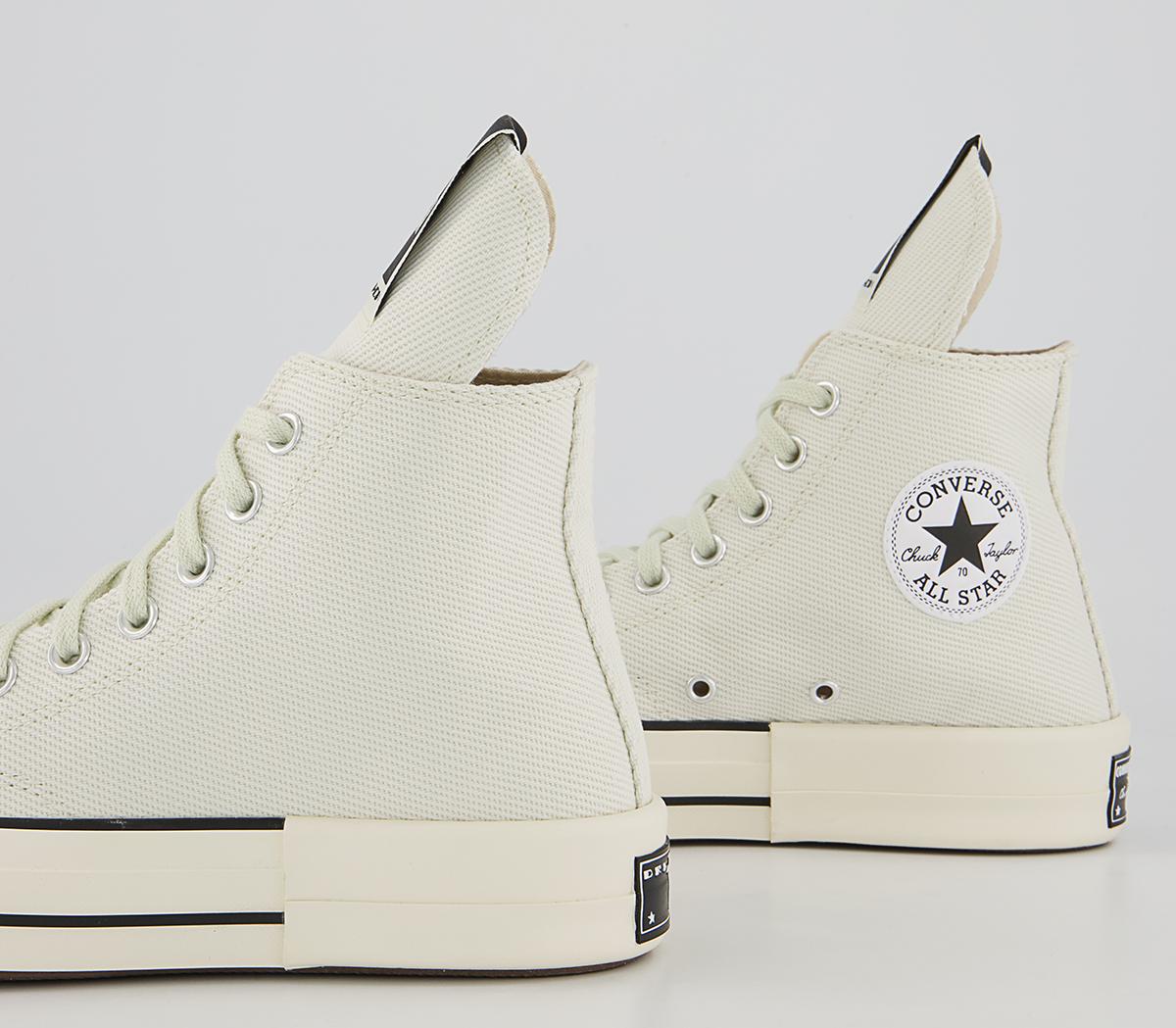 Rick Owens Turbodrk Hi Trainers Rick Owens Turbodrk Hi Trainers Rick Owens X Converse White