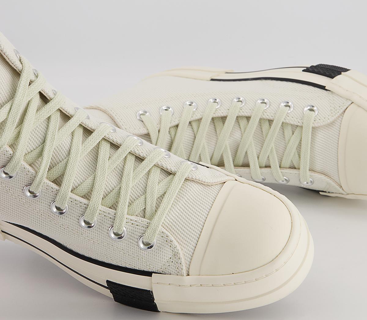 Rick Owens Turbodrk Hi Trainers Rick Owens Turbodrk Hi Trainers Rick Owens X Converse White