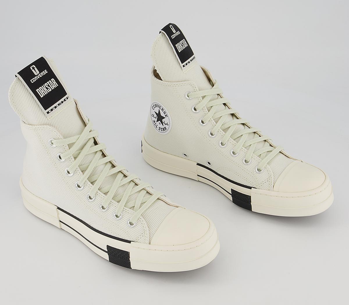 Rick Owens Turbodrk Hi Trainers Rick Owens Turbodrk Hi Trainers Rick Owens X Converse White