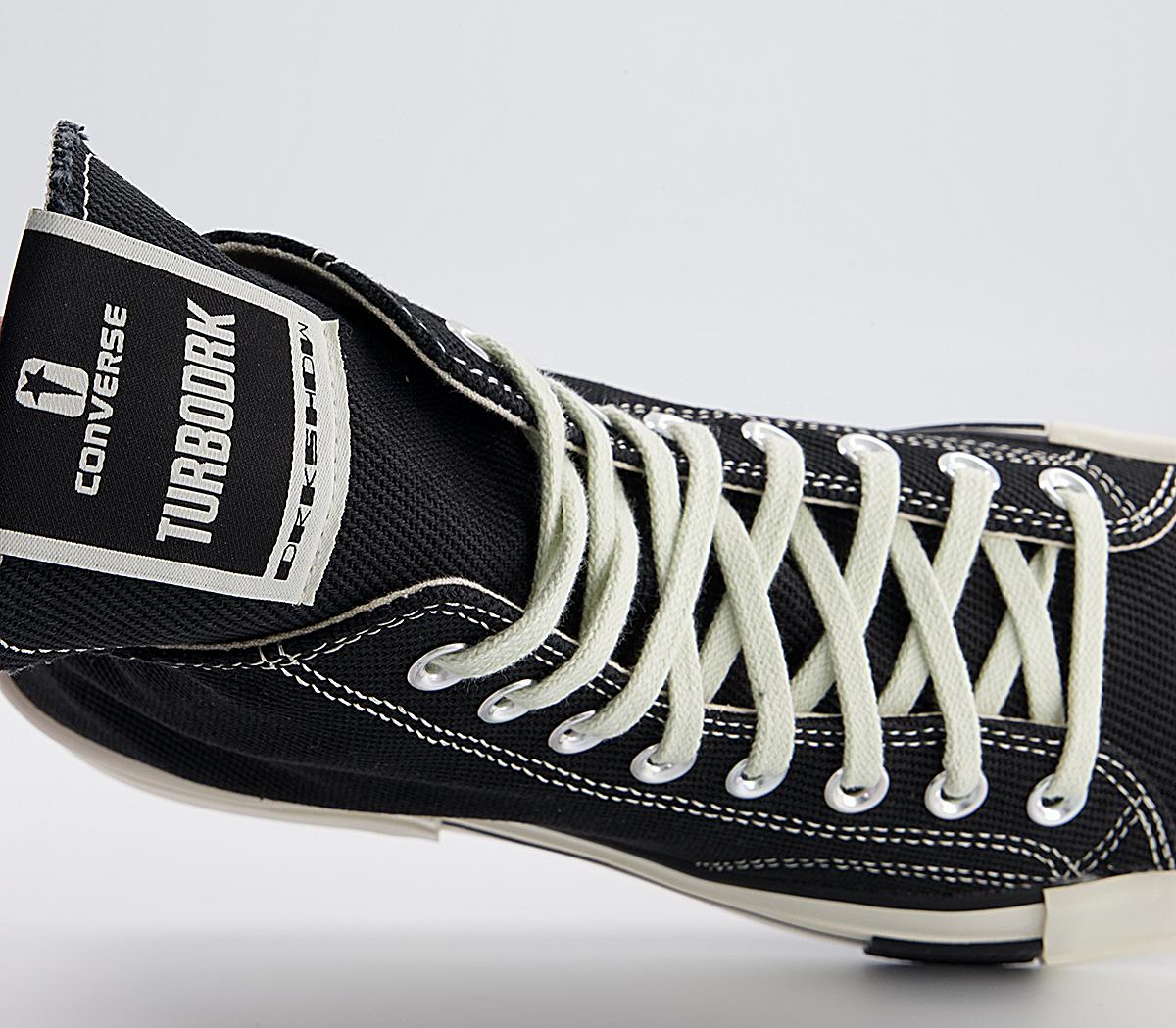 Rick OwensTurbodrk Hi TrainersRick Owen X Converse