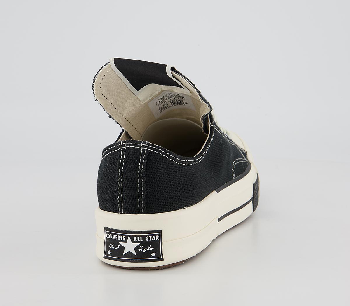 Rick Owens Turbodrk Ox Trainers Rick Owens X Converse Black - Women's ...