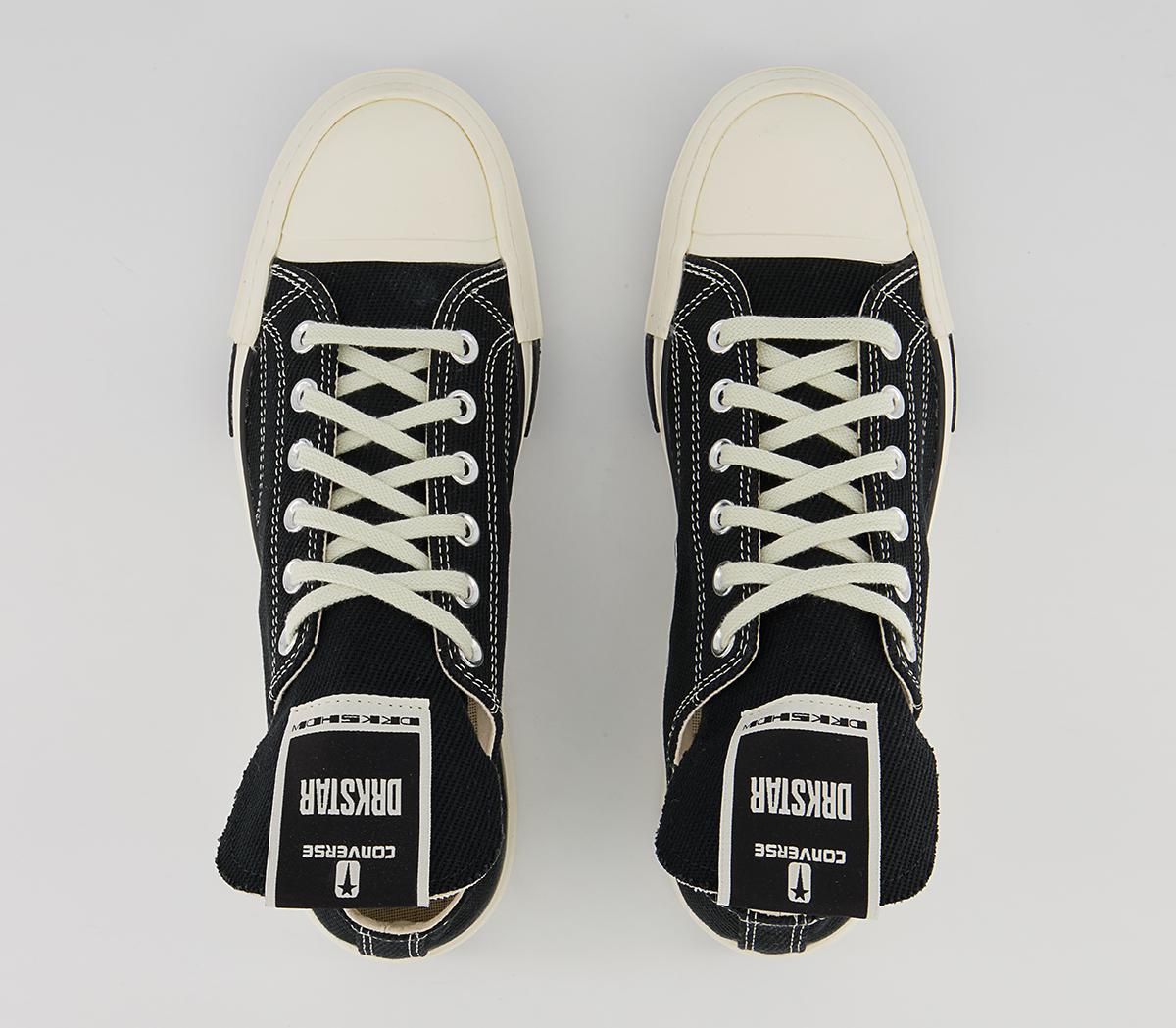 Rick Owens Turbodrk Ox Trainers Rick Owens Turbodrk Ox Trainers Rick Owens X Converse Black