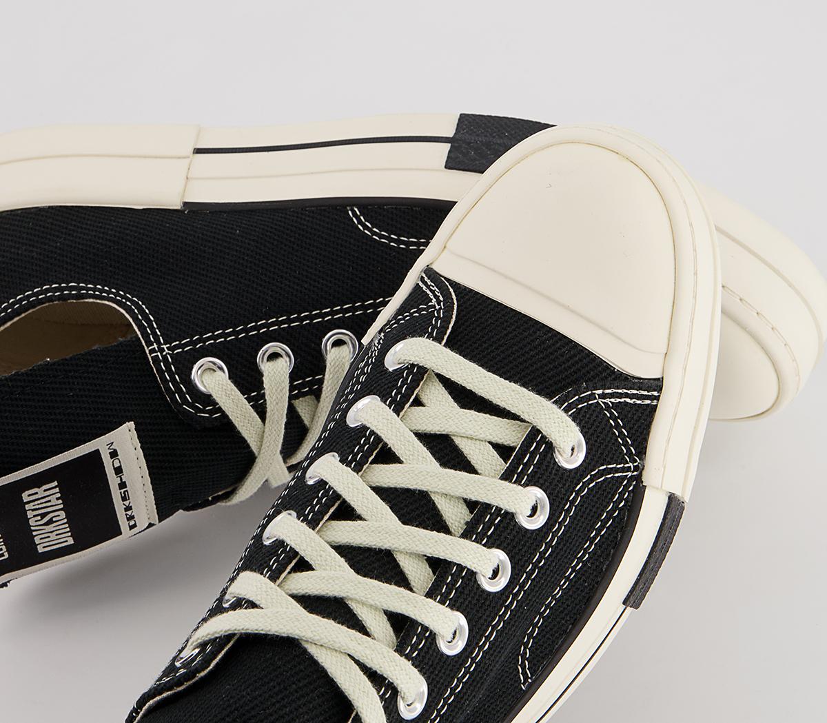Rick Owens Turbodrk Ox Trainers Rick Owens Turbodrk Ox Trainers Rick Owens X Converse Black