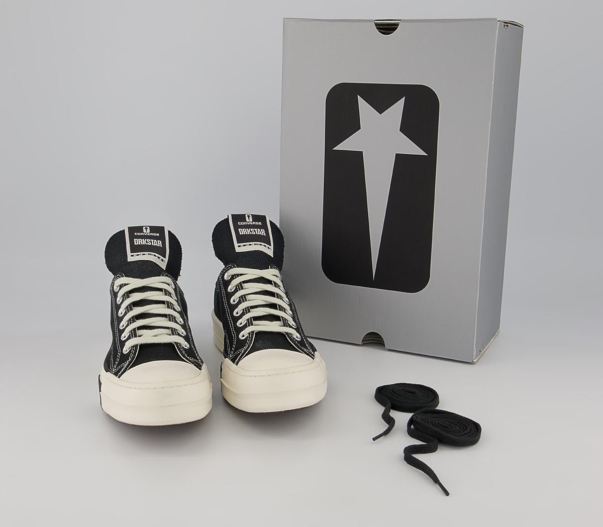 Rick Owens Turbodrk Ox Trainers Rick Owens Turbodrk Ox Trainers Rick Owens X Converse Black