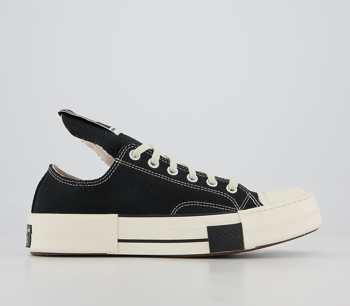 Rick OwensTurbodrk Ox TrainersRick Owens X Converse Black