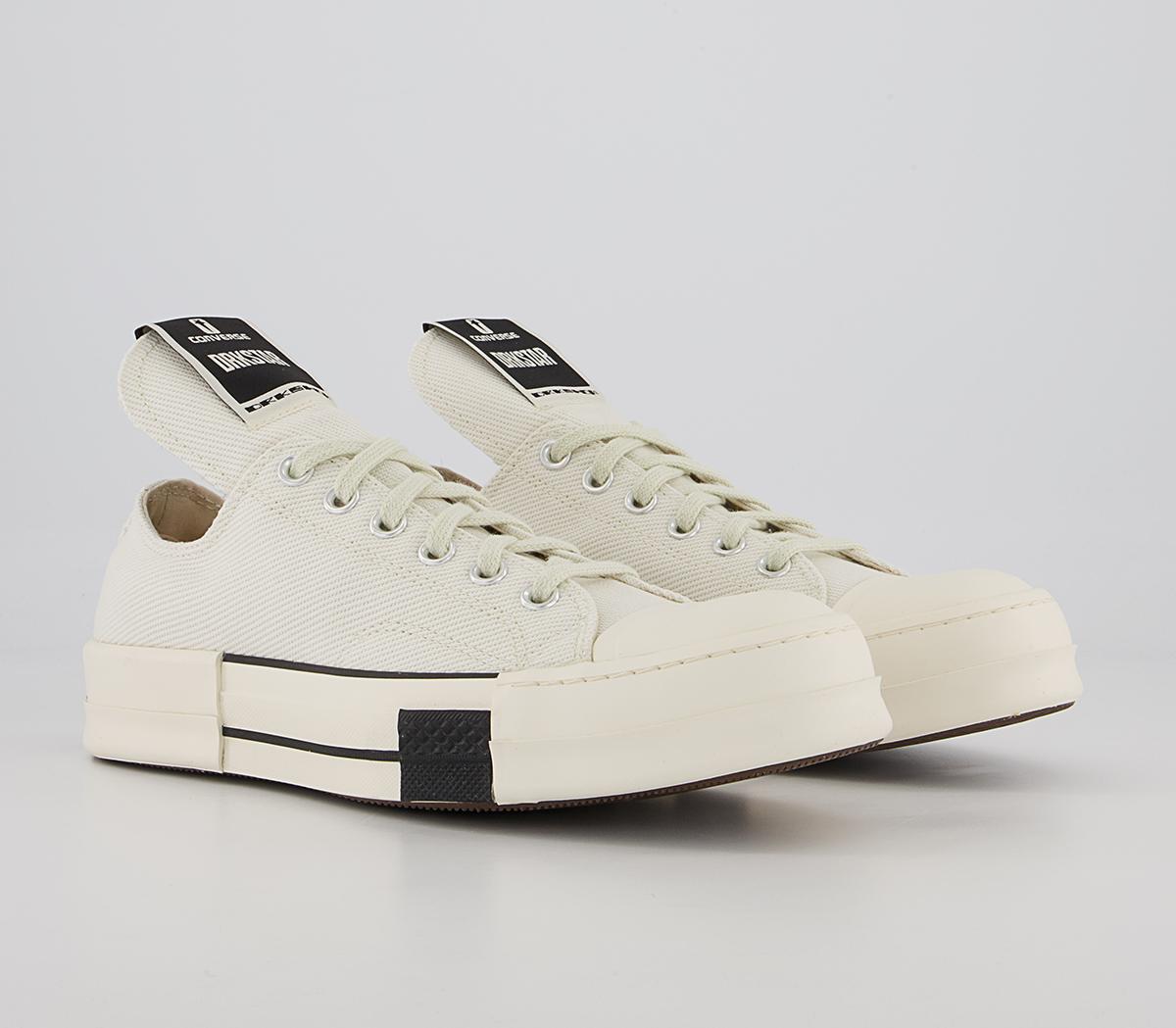 Rick Owens Turbodrk Ox Trainers Rick Owens Turbodrk Ox Trainers Rick Owens X Converse White