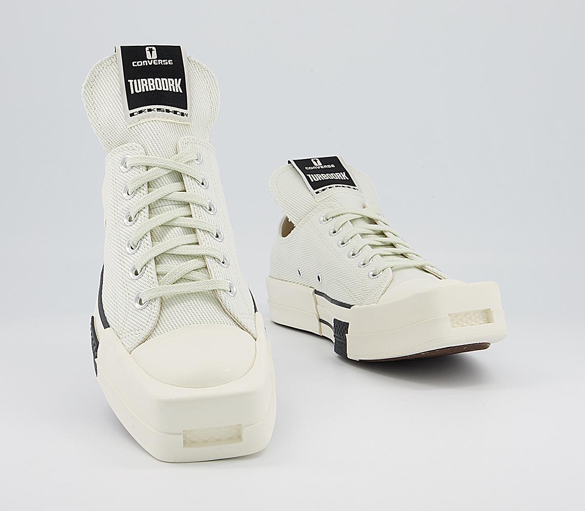 Rick Owens Turbodrk Ox Trainers Rick Owen X Converse - Converse Low Tops