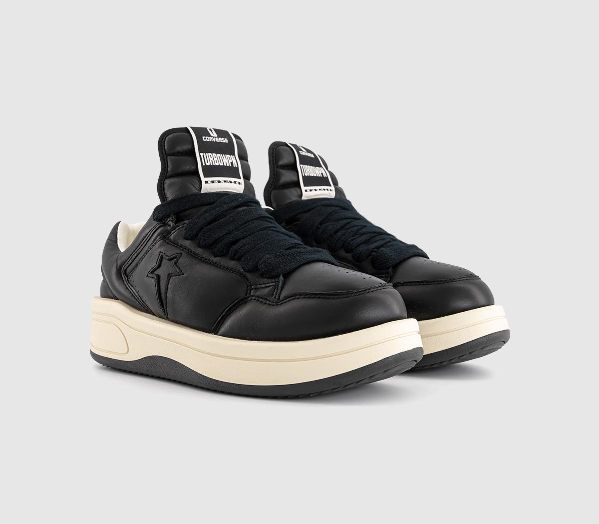 Rick Owens Converse TURBOWPN Traubers Black Oyster - Men's Trainers