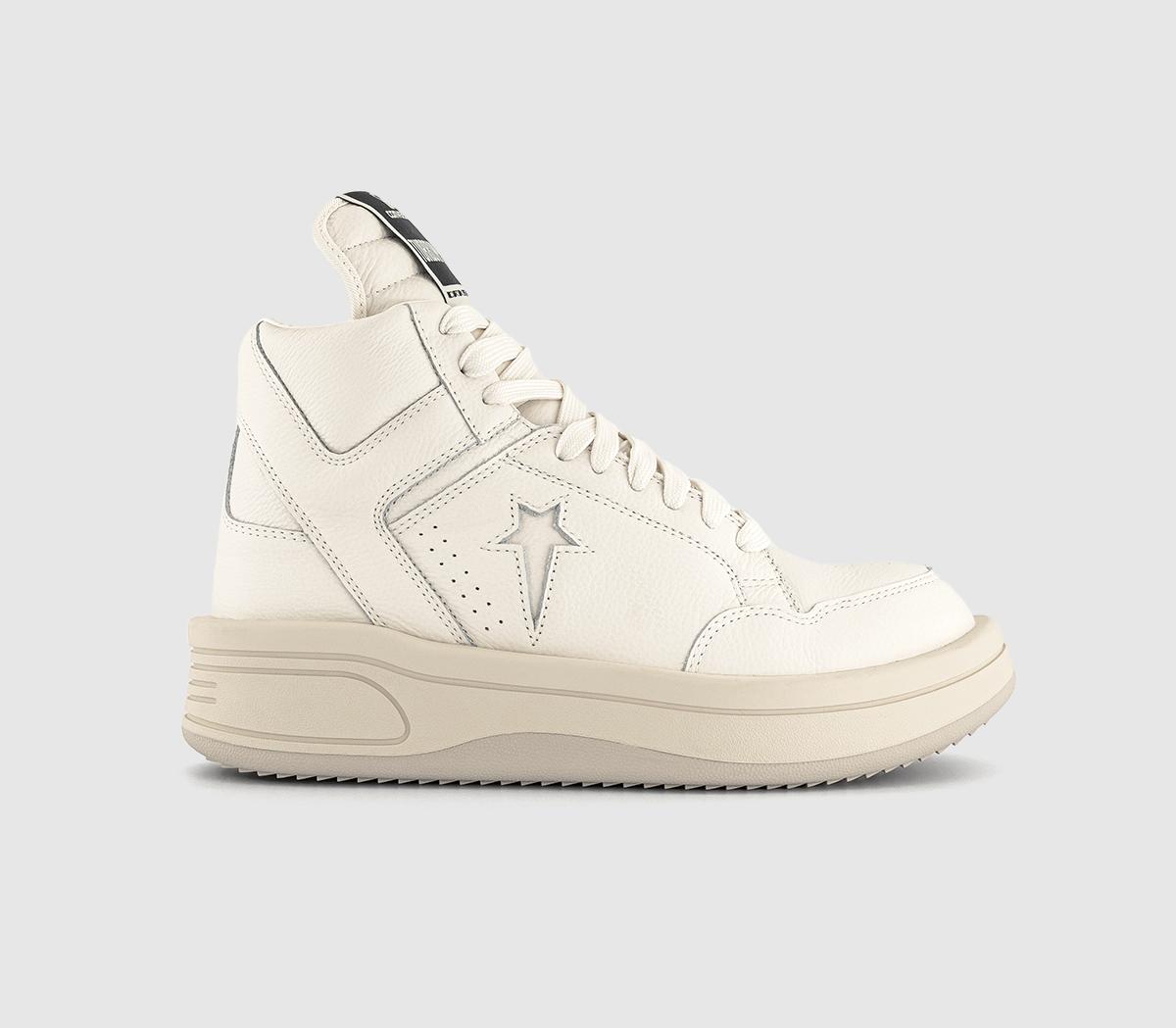 Rick Owens Kids Turbowpn Trainers White, 4