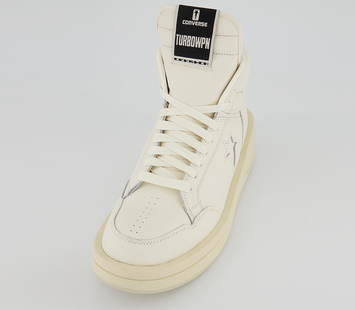 Rick Owens Turbowpn Trainers Rick Owens X Converse White - Women's Trainers