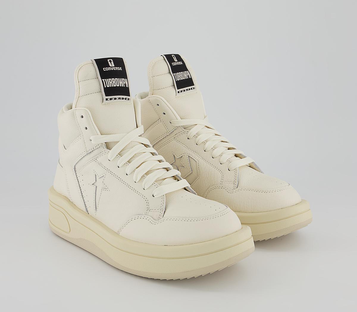 Rick Owens Turbowpn Trainers Rick Owens Turbowpn Trainers Rick Owens X Converse White