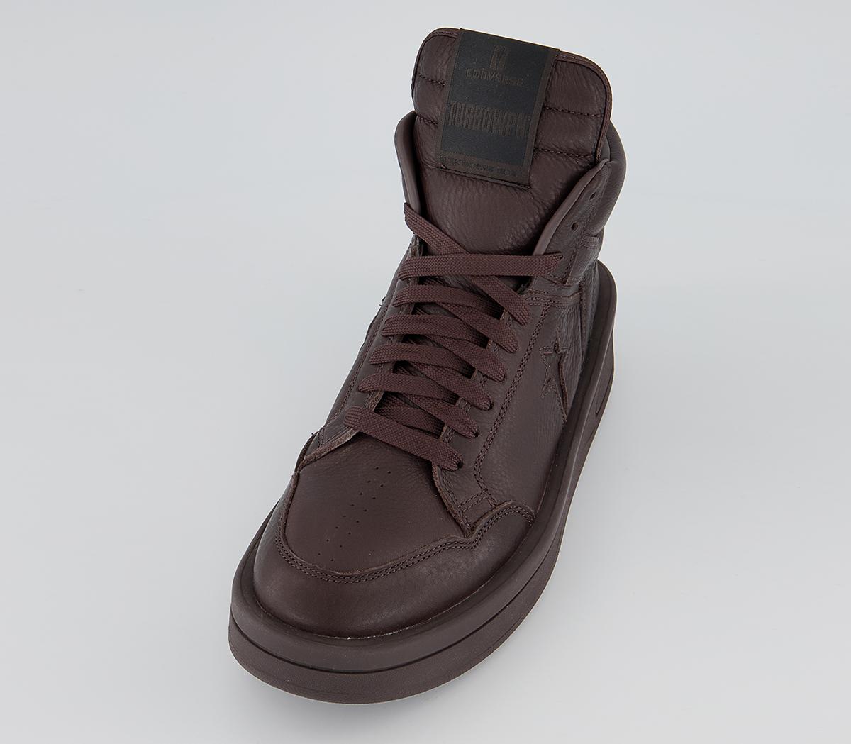Rick Owens Turbowpn Trainers Rick Owens Turbowpn Trainers Rick Owens X Converse Burgundy