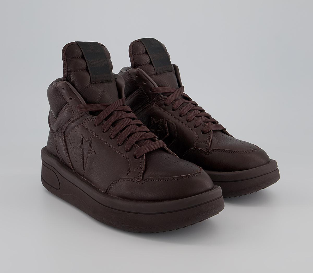 Rick Owens Turbowpn Trainers Rick Owens Turbowpn Trainers Rick Owens X Converse Burgundy