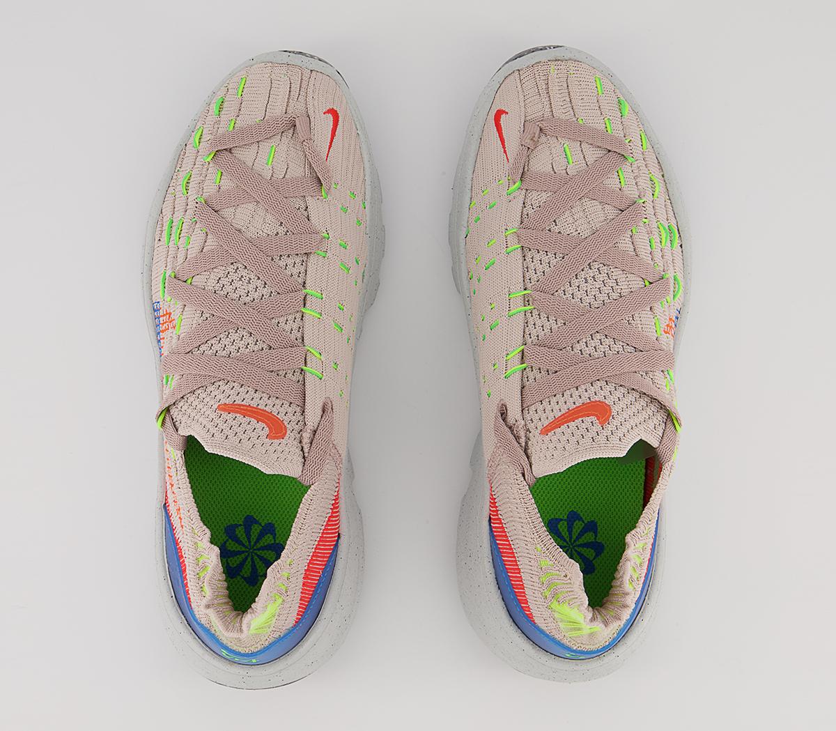 Nike Nike Space Hippie 04 Trainers Nike Nike Space Hippie 04 Trainers Cave Stone Total Orange Photo Blue