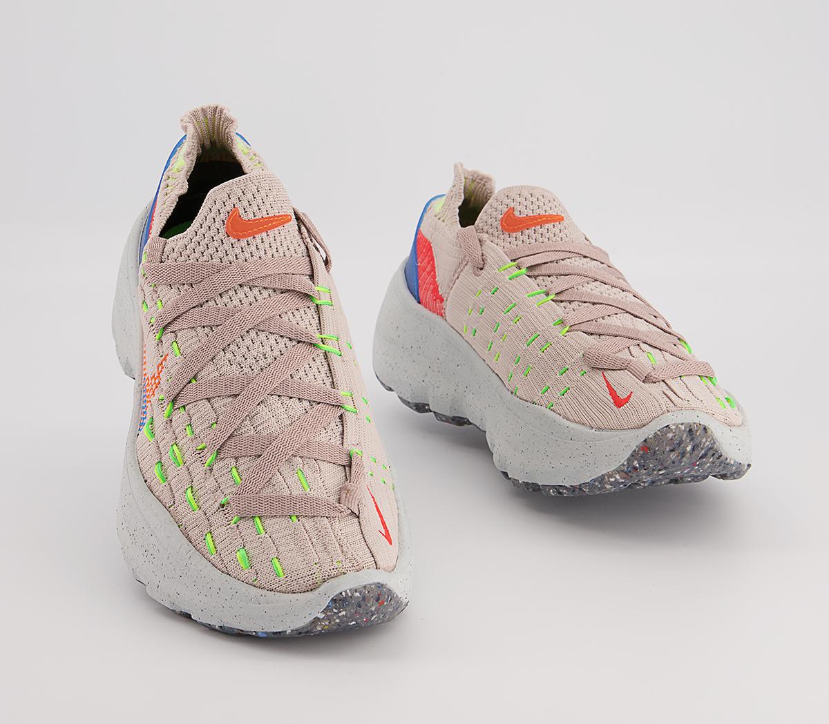 Nike Nike Space Hippie 04 Trainers Nike Nike Space Hippie 04 Trainers Cave Stone Total Orange Photo Blue