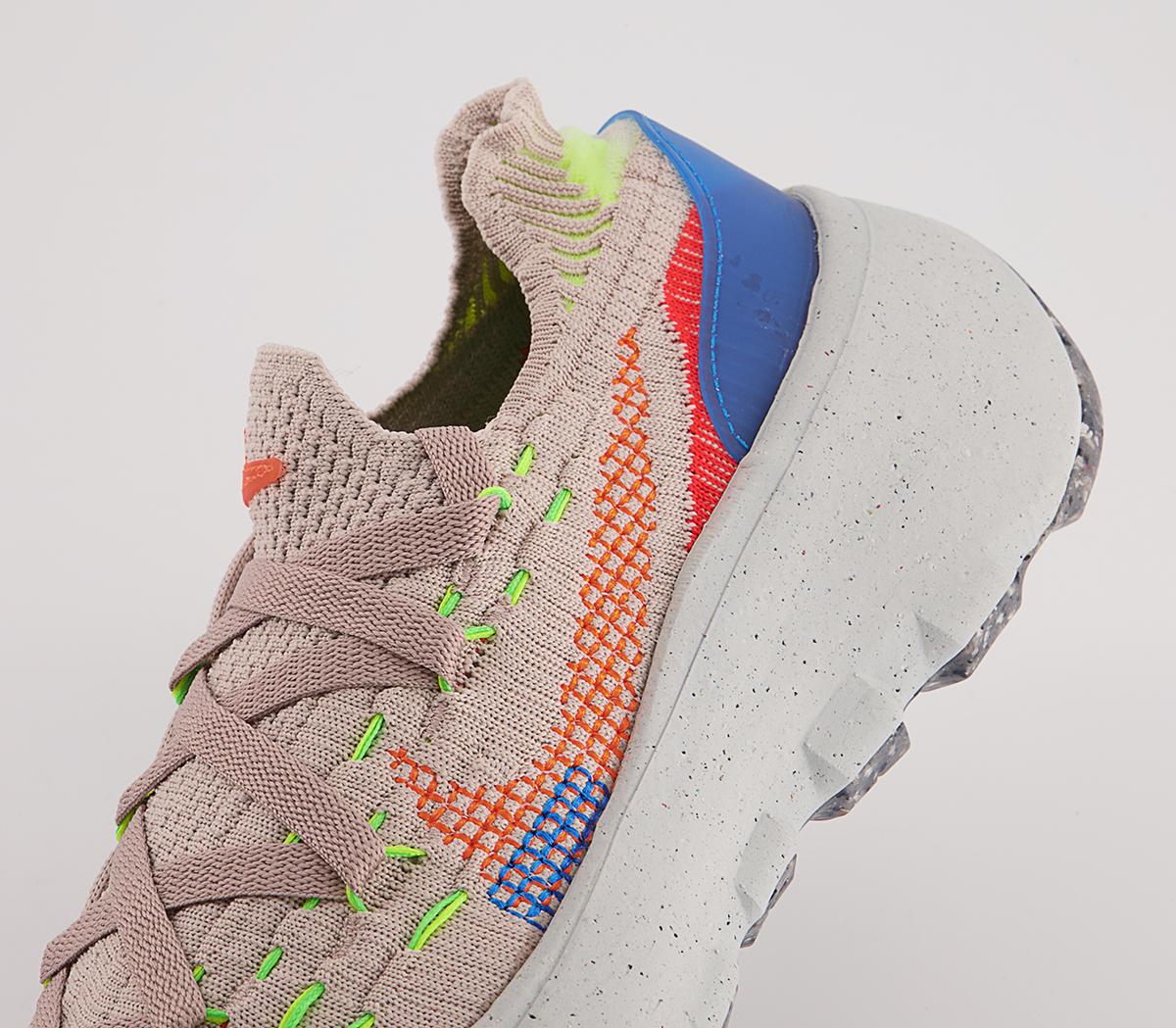 Nike Nike Space Hippie 04 Trainers Nike Nike Space Hippie 04 Trainers Cave Stone Total Orange Photo Blue