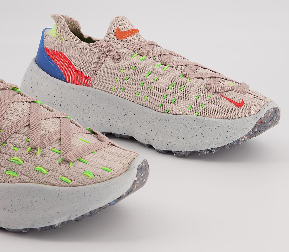 Nike Nike Space Hippie 04 Trainers Nike Nike Space Hippie 04 Trainers Cave Stone Total Orange Photo Blue