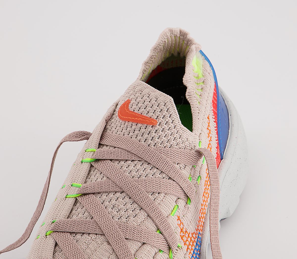 Nike Nike Space Hippie 04 Trainers Nike Nike Space Hippie 04 Trainers Cave Stone Total Orange Photo Blue