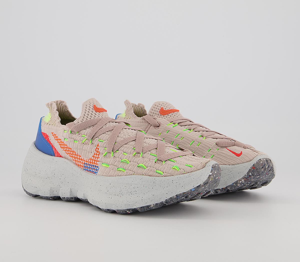 Nike Nike Space Hippie 04 Trainers Nike Nike Space Hippie 04 Trainers Cave Stone Total Orange Photo Blue