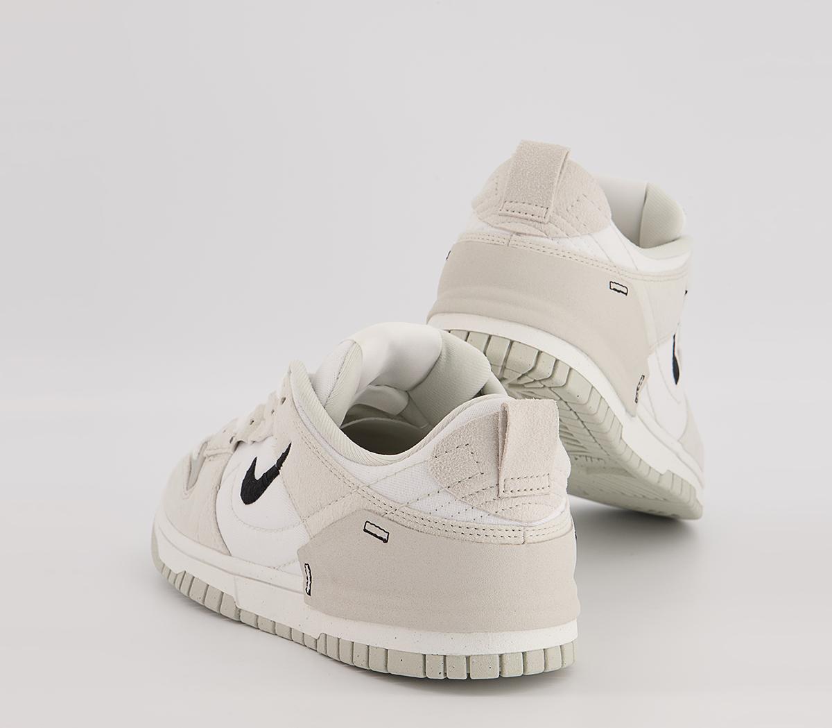 Nike Nike Dunk Low Disrupt 2 Trainers White Black Light Bone
