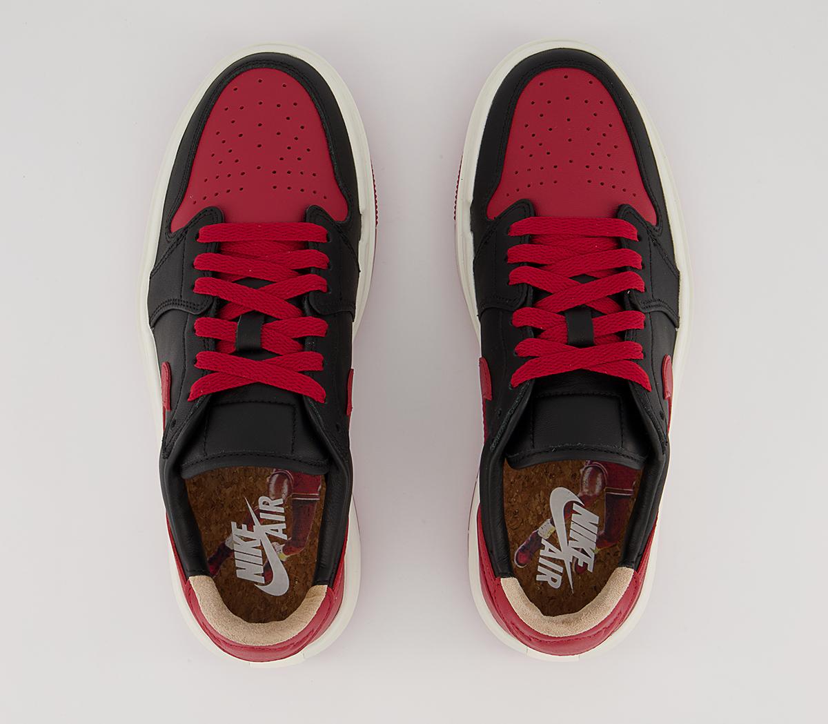 Jordan Air Jordan 1 Elevate Low Trainers Jordan Air Jordan 1 Elevate Low Trainers Black Gym Red Sail