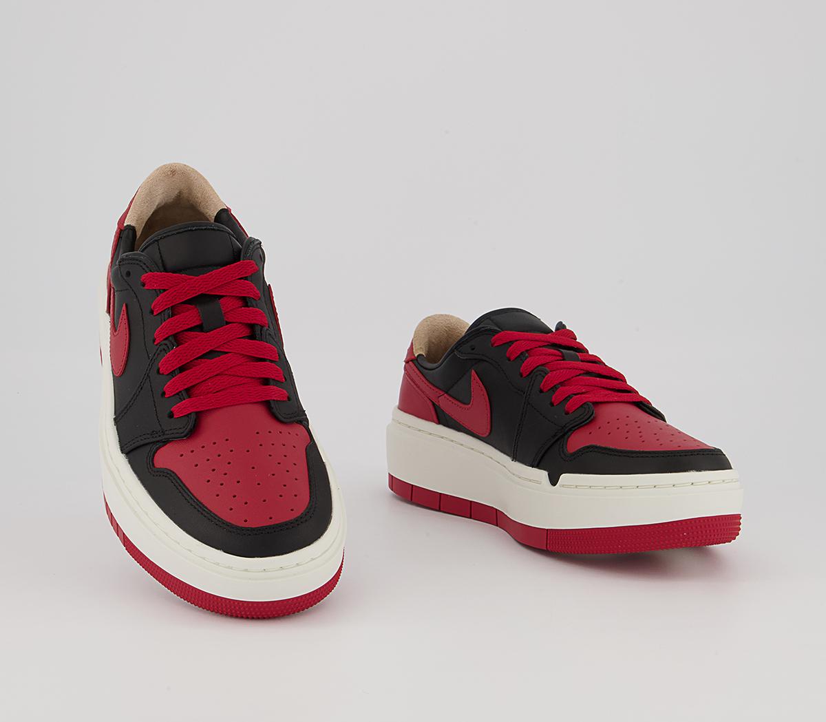 Jordan Air Jordan 1 Elevate Low Trainers Jordan Air Jordan 1 Elevate Low Trainers Black Gym Red Sail
