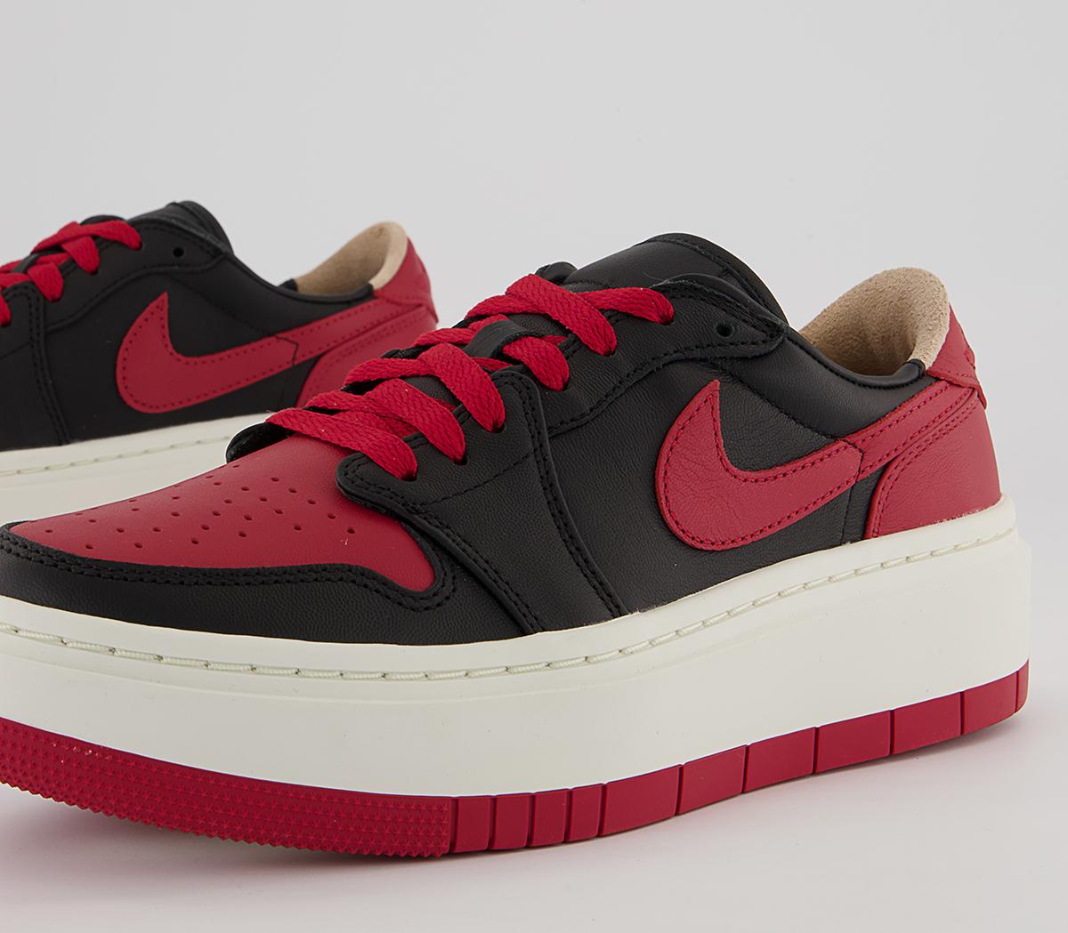 Jordan Air Jordan 1 Elevate Low Trainers Jordan Air Jordan 1 Elevate Low Trainers Black Gym Red Sail
