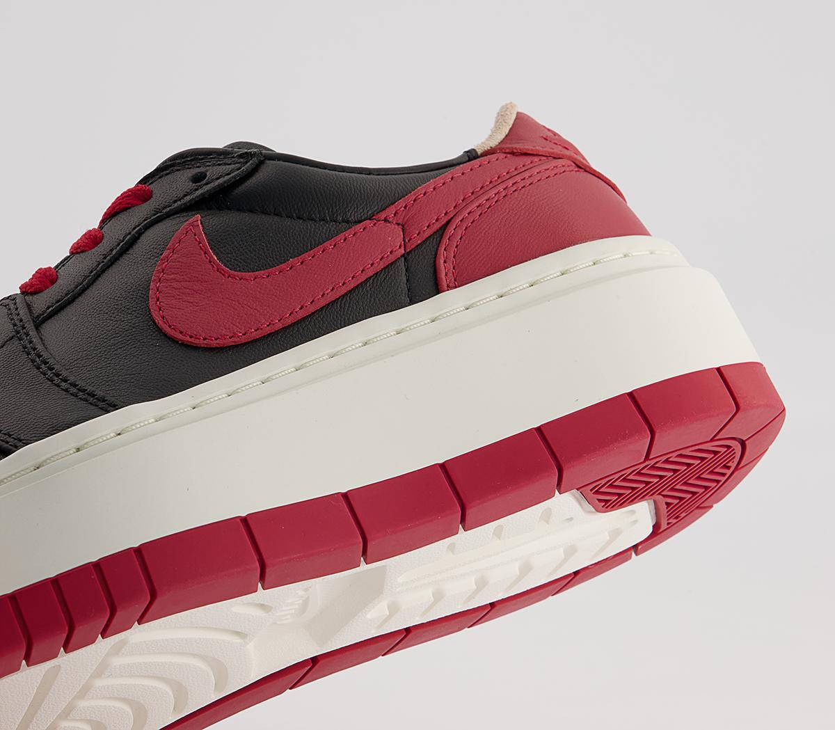 Jordan Air Jordan 1 Elevate Low Trainers Jordan Air Jordan 1 Elevate Low Trainers Black Gym Red Sail