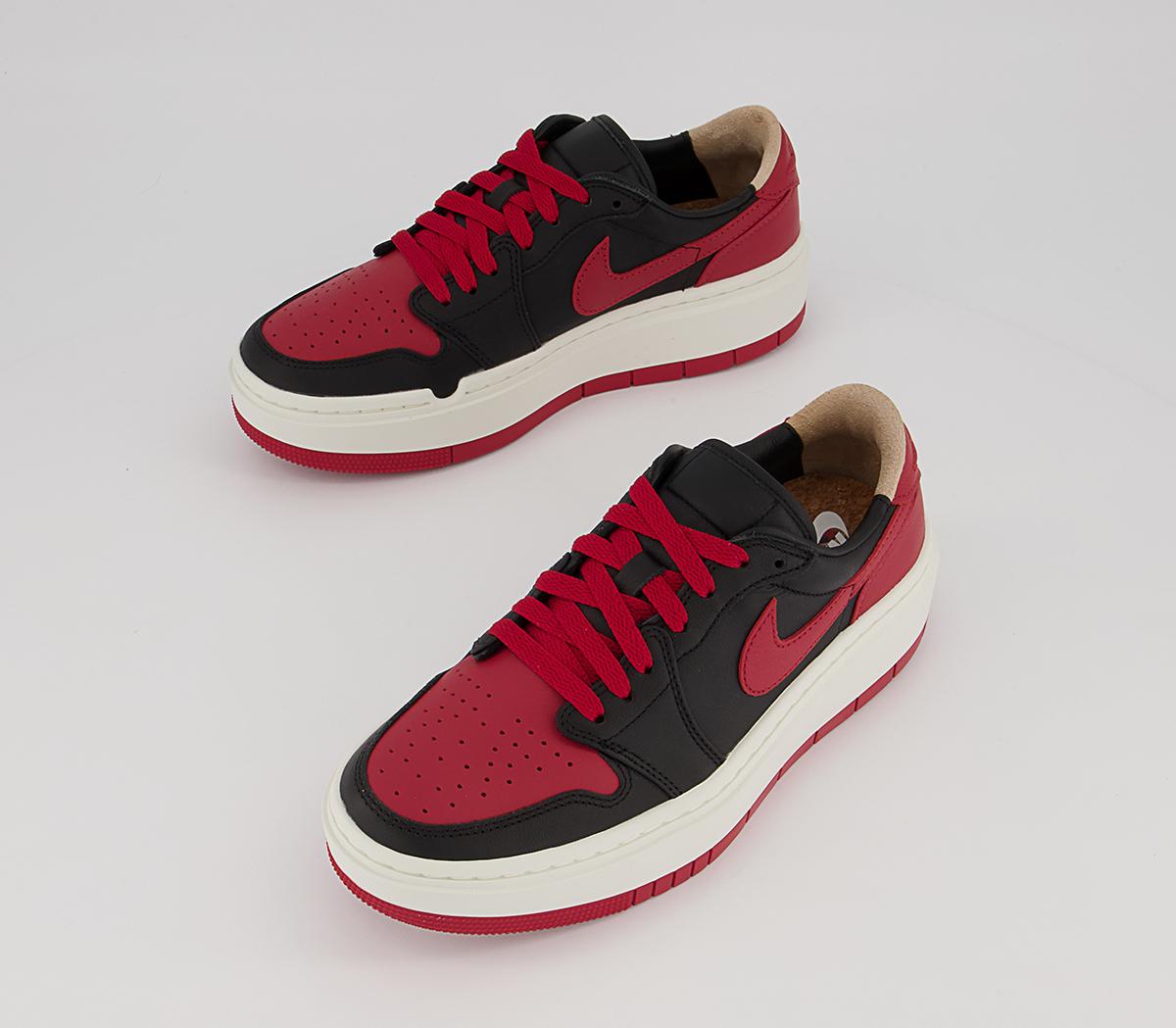 Jordan Air Jordan 1 Elevate Low Trainers Jordan Air Jordan 1 Elevate Low Trainers Black Gym Red Sail