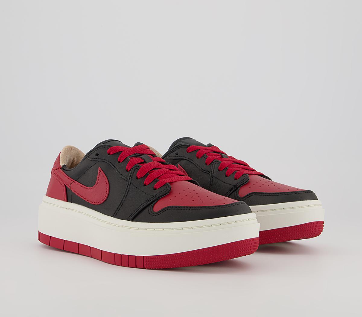 Jordan Air Jordan 1 Elevate Low Trainers Jordan Air Jordan 1 Elevate Low Trainers Black Gym Red Sail