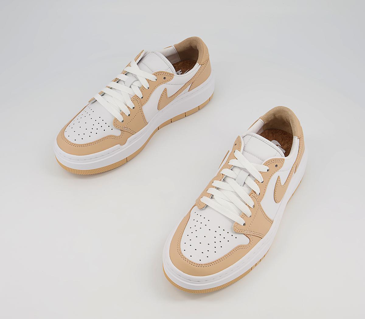 white oatmeal jordan 1