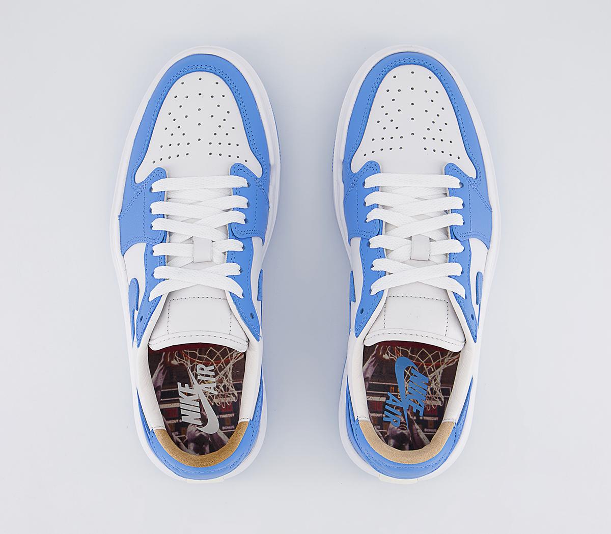 Jordan Air Jordan 1 Elevate Low Trainers Jordan Air Jordan 1 Elevate Low Trainers White Univ Blue White Onyx