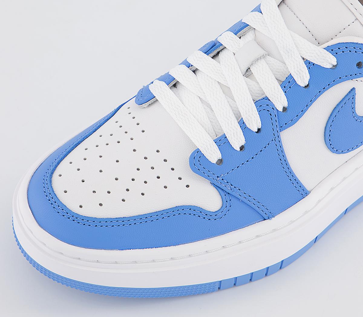 Jordan Air Jordan 1 Elevate Low Trainers Jordan Air Jordan 1 Elevate Low Trainers White Univ Blue White Onyx