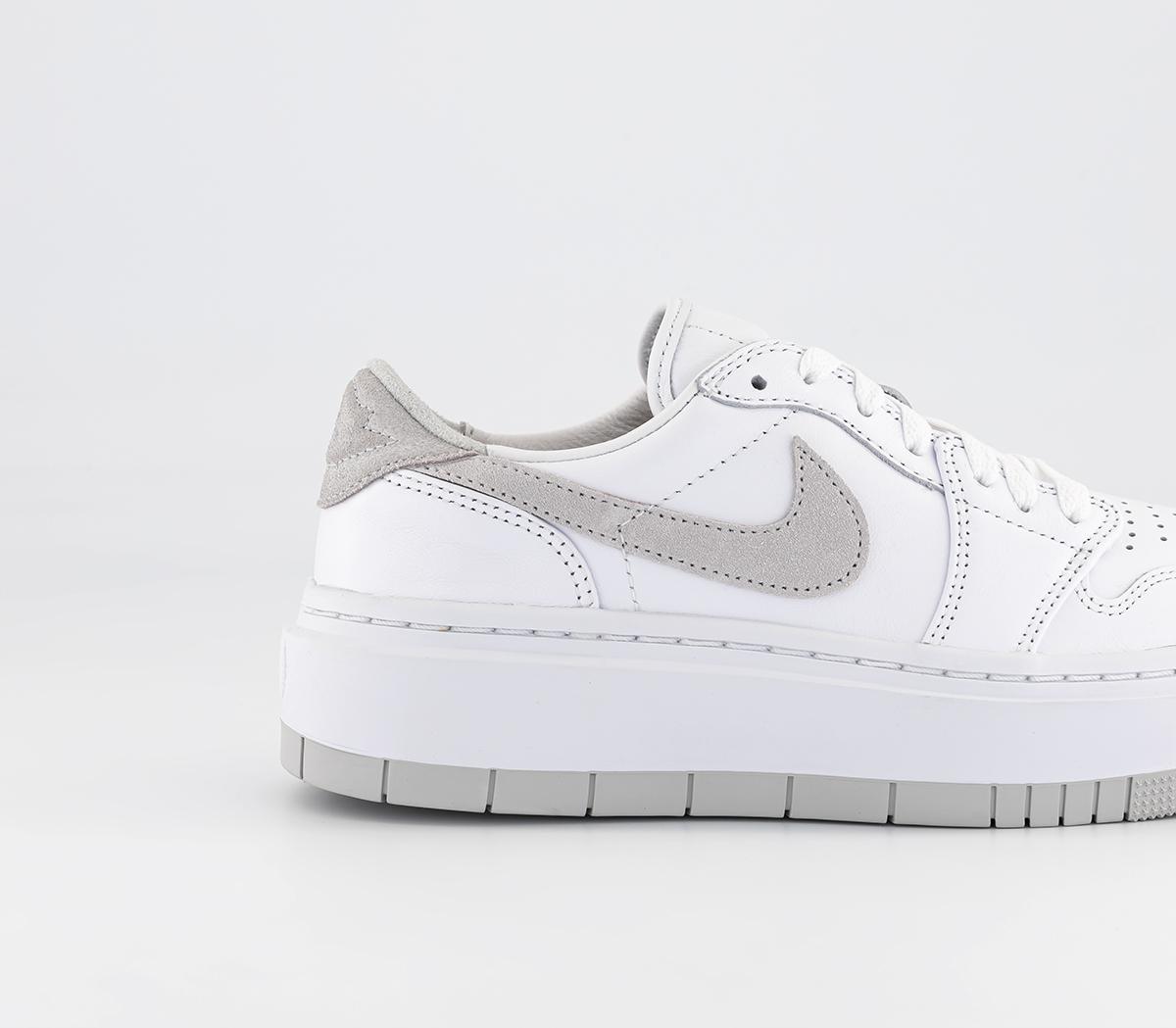 JordanAir Jordan 1 Elevate Low Trainers White Neutral Grey White