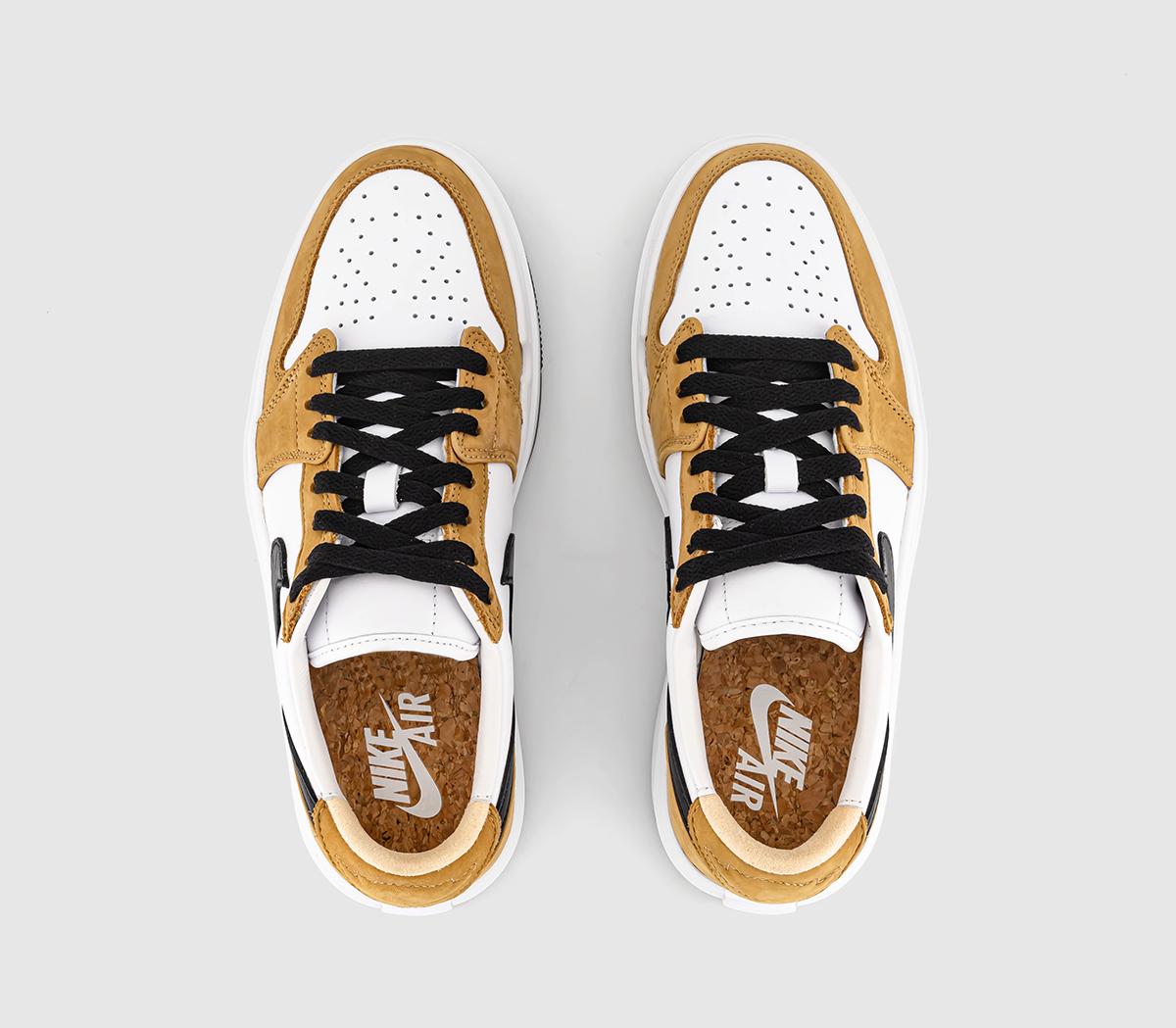 JordanAir Jordan 1 Elevate LowGolden Harvest Black White