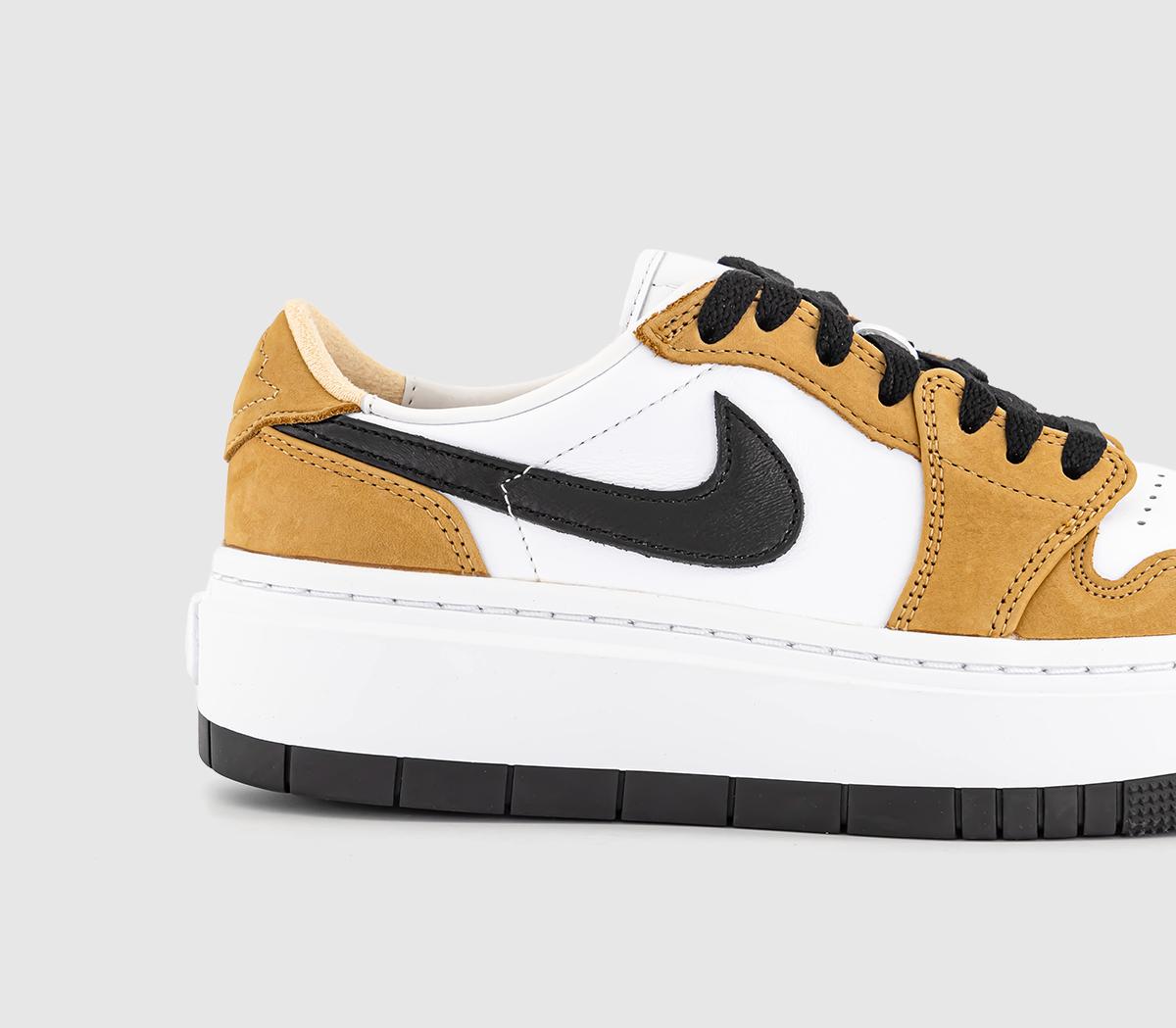 JordanAir Jordan 1 Elevate LowGolden Harvest Black White